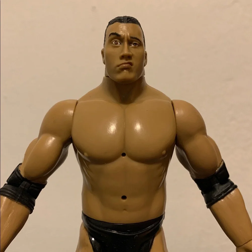 The Rock 2001 WWE Back Talking Slammers Jakks Pacific Figure - Picture 5 of 7